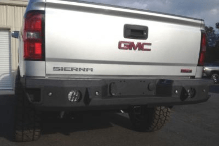 Hammerhead 600-56-0222 GMC Sierra 1500 2014-2018 Rear Bumper with Sensors