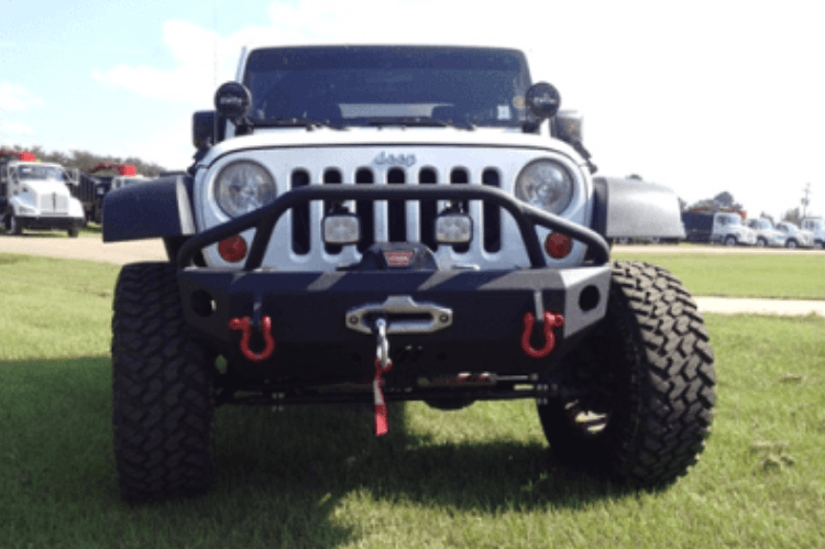 Hammerhead 600-56-0206 Jeep Wrangler JK 2007-2018 Stubby Front Bumper Winch Ready Pre-Runner