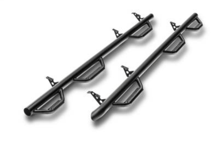 N-Fab C19105CC-6-TX 2020-2023 GMC Sierra 2500/3500 6'9" W2W Nerf Step System