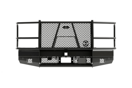 Ranch Hand FBF235BLR Sport Series Winch-Ready Front Bumper with Grille Guard for 2023-2024 Ford F450/F550 Superduty.