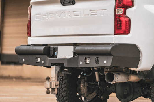 Road Armor Vaquero rear bumper for 2020-2025 Chevy Silverado 2500/3500.