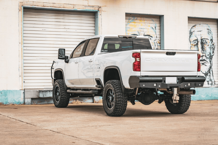 Road Armor Vaquero 3202VR0B 2020-2025 Chevy Silverado 2500/3500 Rear Bumper