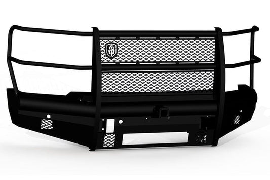 Road Armor Vaquero 6232VF26B 2023-2024 Ford F450/F550 Superduty Front Bumper Non-Winch Full Guard with 2" Receiver