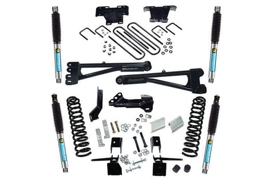 Superlift K165B 2017-2022 Ford F250/F350 Super Duty 4" Radius Arm Diesel Lift Kit with Bilstein Shocks