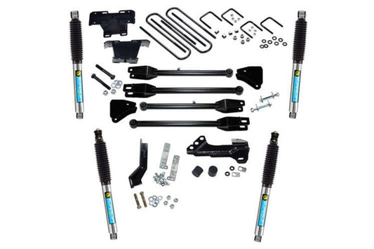 Superlift K166B 2017-2022 Ford F250/F350 Super Duty 4" 4-Link Diesel Lift Kit with Bilstein Shocks