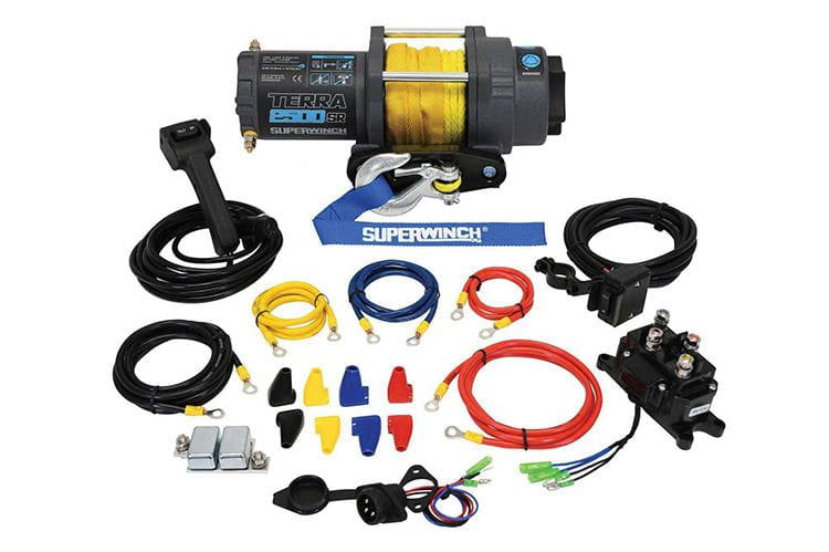 Superwinch 1125270 Terra 2500SR Powersports Synthetic Rope Winch