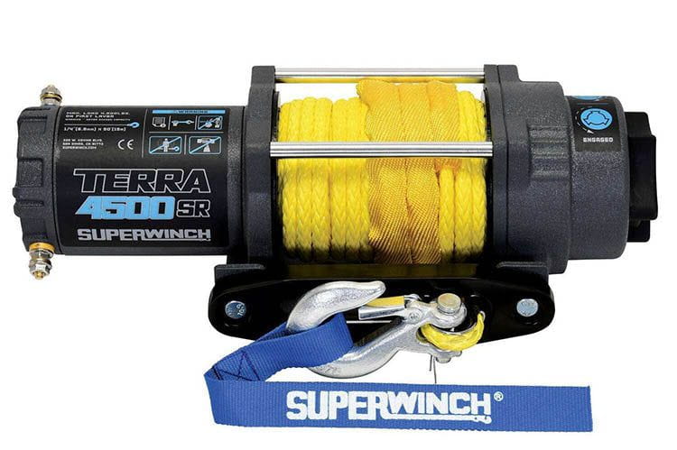 Superwinch 1145270 Terra 4500SR Powersports Synthetic Rope Winch