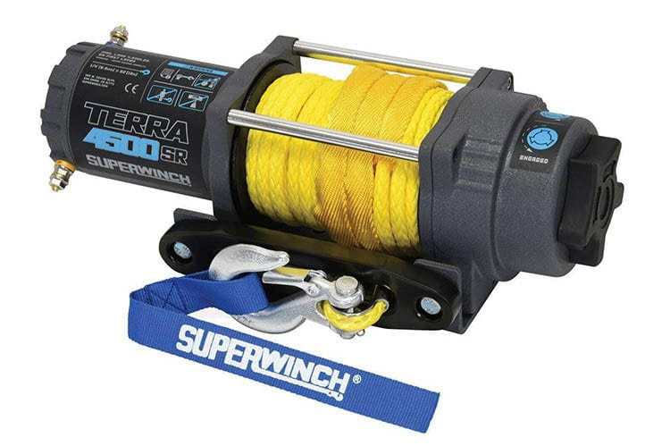 Superwinch 1145270 Terra 4500SR Powersports Synthetic Rope Winch