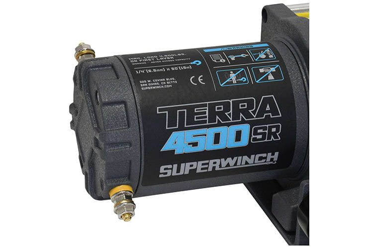 Superwinch 1145270 Terra 4500SR Powersports Synthetic Rope Winch