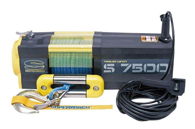 Superwinch 1475201 S7500SR Synthetic Rope Winch