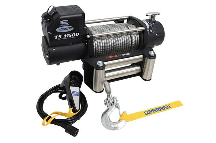 Superwinch 1511200 Tiger Shark 11500 12V Steel Rope Winch