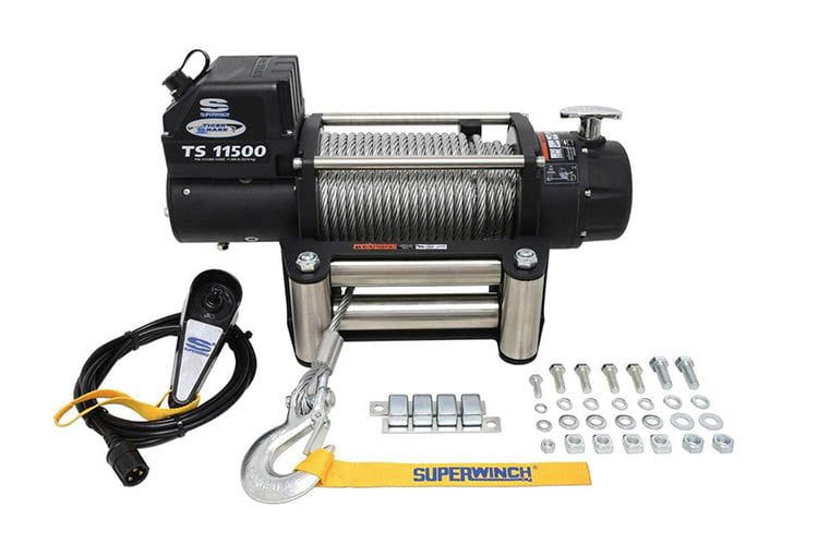 Superwinch 1511200 Tiger Shark 11500 12V Steel Rope Winch