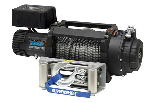 Superwinch 1518000 Tiger Shark 18000 12V Steel Wire Rope Winch