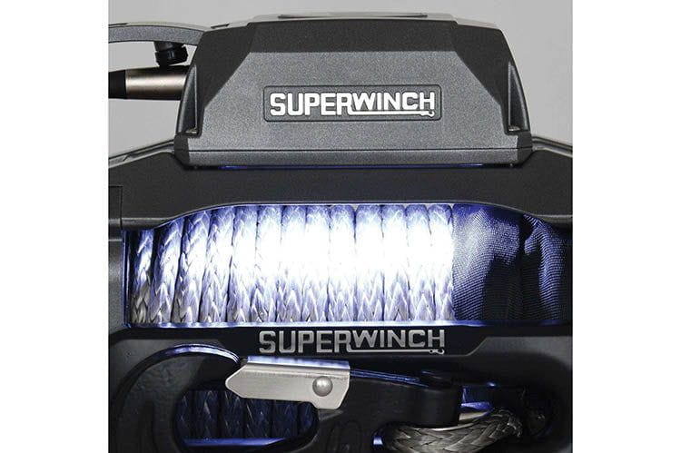 Superwinch 1710201 SX10SR Winch 12V 10000 lbs with Synthetic Rope