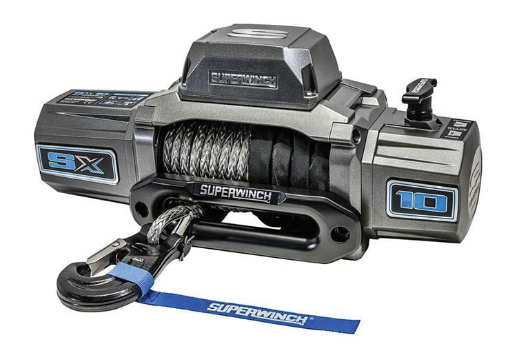 Superwinch 1710201 SX10SR Winch 12V 10000 lbs with Synthetic Rope