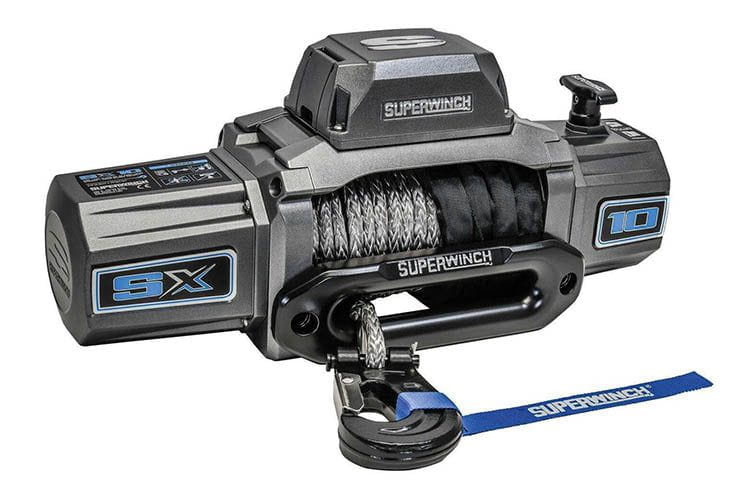 Superwinch 1710201 SX10SR Winch 12V 10000 lbs with Synthetic Rope