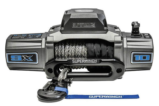 Superwinch 1710204 SX10SR 12V 10000 Lbs Synthetic Rope Winch