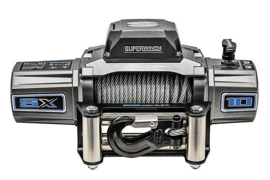 Superwinch 1710204 SX10SR 12V 10000 Lbs Synthetic Rope Winch