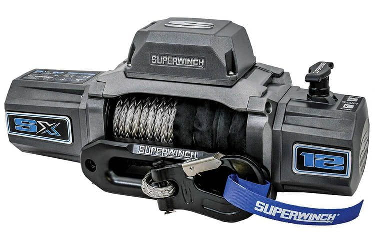 Superwinch 1712201 SX12SR 12V 12000 lbs Synthetic Rope Winch