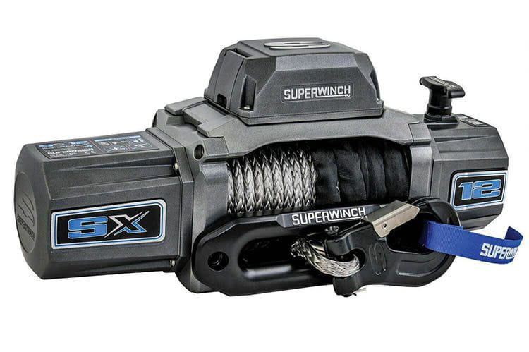 Superwinch 1712201 SX12SR 12V 12000 lbs Synthetic Rope Winch