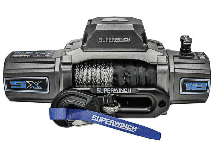 Superwinch 1712201 SX12SR 12V 12000 lbs Synthetic Rope Winch