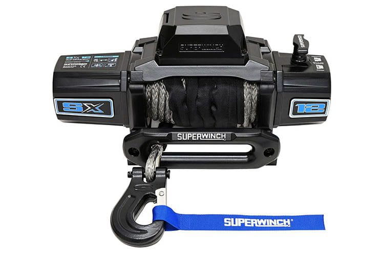 Superwinch 1712204 SX12SR 12V 12000 Lbs Synthetic Rope Winch