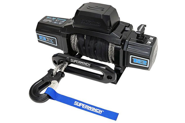 Superwinch 1712204 SX12SR 12V 12000 Lbs Synthetic Rope Winch