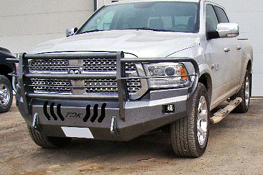 Heavy-duty Front Bumper Grille Guard for 1994-2024 Dodge Ram 4500/5500.