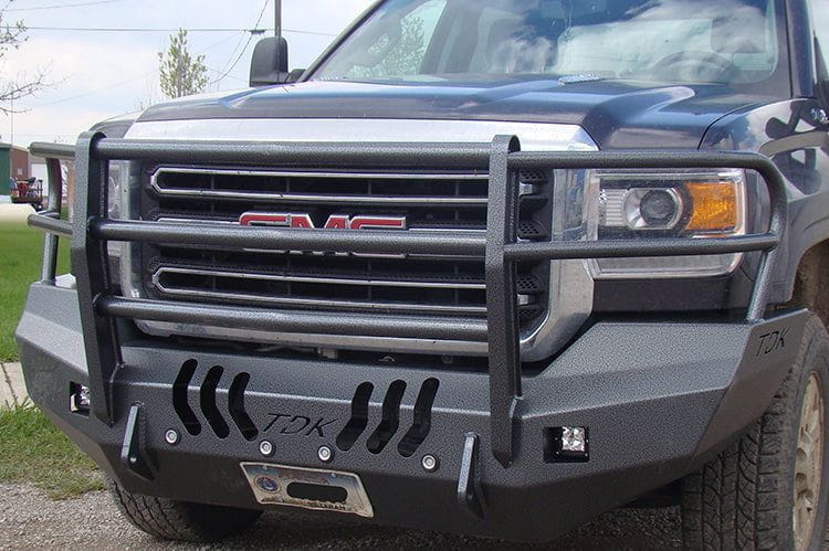 Throttle Down Kustoms BGRILGM GMC Sierra 2500/3500 2001-2025 Front Bumper Grille Guard