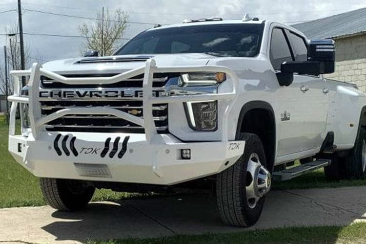 Throttle Down Kustoms BGRMACH Chevy Silverado 2500HD/3500HD 2001-2025 Front Bumper Mayhem Guard