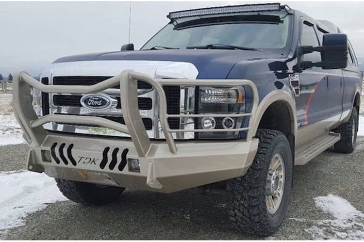 Throttle Down Kustoms BGRMAF Ford F450/F550 Superduty 1999-2025 Front Bumper Mayhem Guard