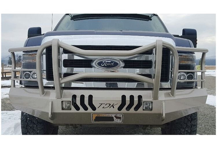 Throttle Down Kustoms BGRMAF Ford F450/F550 Superduty 1999-2025 Front Bumper Mayhem Guard