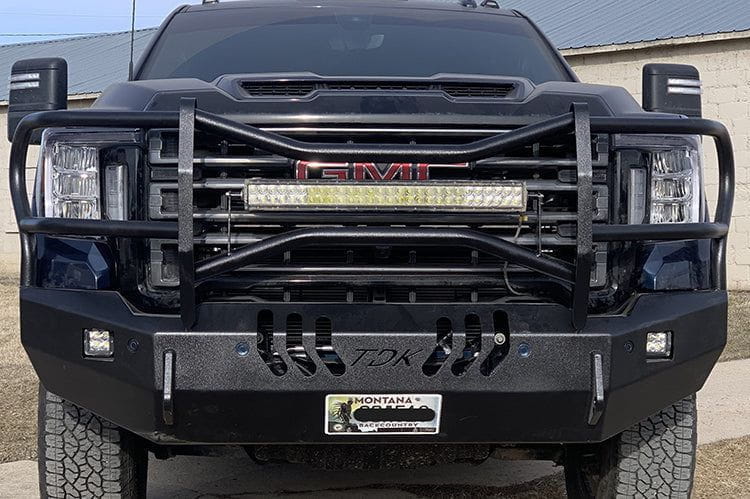 Throttle Down Kustoms BGRMAGM GMC Sierra 2500/3500 2001-2025 Front Bumper Mayhem Guard