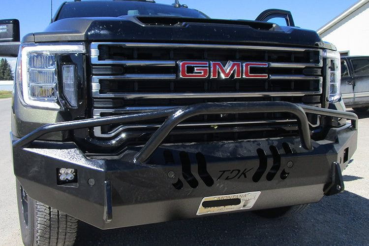 Throttle Down Kustoms BPREGM GMC Sierra 2500/3500 2001-2025 Front Bumper Pre-Runner Bar