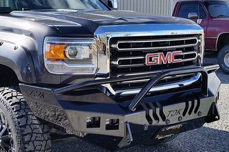 Throttle Down Kustoms BPREGM GMC Sierra 2500/3500 2001-2025 Front Bumper Pre-Runner Bar