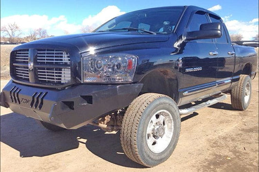 Custom Seel Front Bumper for Dodge Ram 4500/5500 1994-2024 by Throttle Down Kustoms.