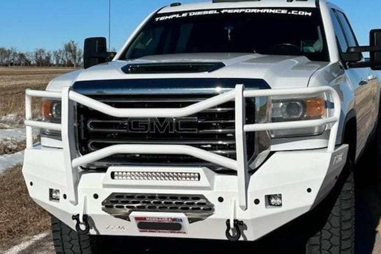 Throttle Down Kustoms CBUGM GMC Sierra 2500/3500 HD 2001-2025 Cyclone Front Bumper