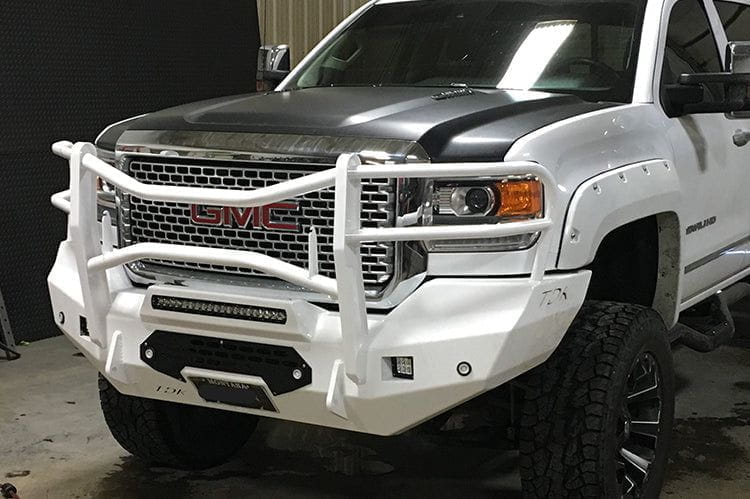 Throttle Down Kustoms CBUGM GMC Sierra 2500/3500 HD 2001-2025 Cyclone Front Bumper