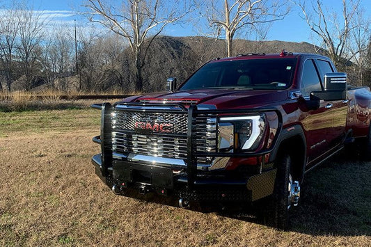 Tough Country Traditional Front Winch Bumper GMC Sierra 2500/3500 2024 TFR2524G-W