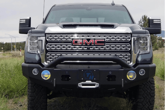 TrailReady 10890P GMC Sierra HD 2500/3500 2020-2023 Front Bumper Winch Ready Pre-Runner