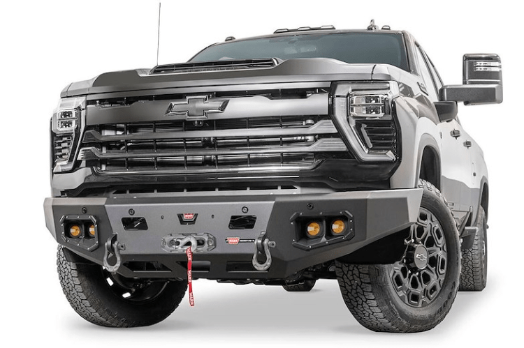 Warn 110912 Chevy Silverado 2500/3500 HD 2024-2025 Ascent HD Front Bumper No Grille Guard