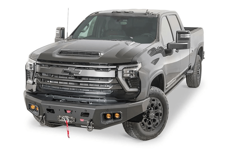 Warn 110912 Chevy Silverado 2500/3500 HD 2024-2025 Ascent HD Front Bumper No Grille Guard