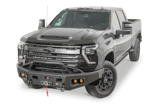 Warn 110914 Chevy Silverado 2500/3500 HD 2024-2025 Ascent HD Front Bumper Prerunner Grille Guard