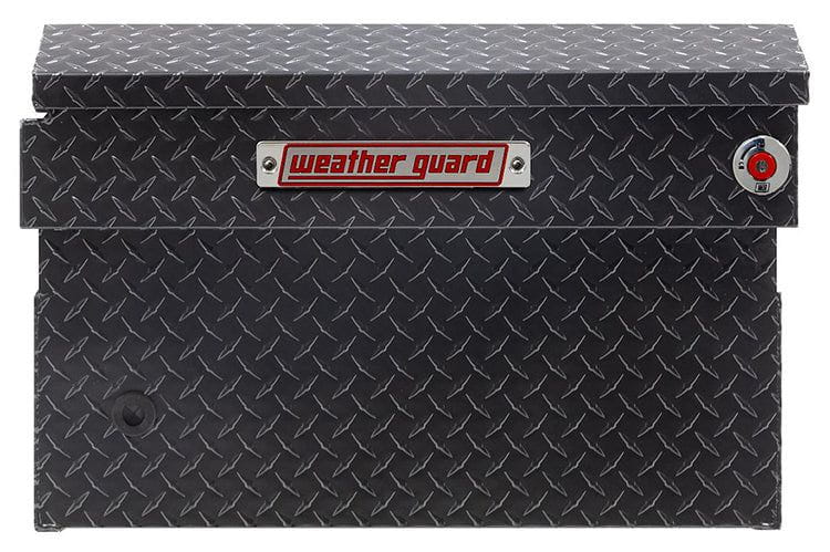 Weather Guard 117-6-04 Dodge Ram 2500/3500 2018-2023 Saddle Box Aluminum Full Extra Wide Gunmetal Gray