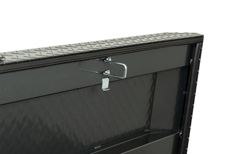 Weather Guard 117-6-04 Dodge Ram 2500/3500 2018-2023 Saddle Box Aluminum Full Extra Wide Gunmetal Gray