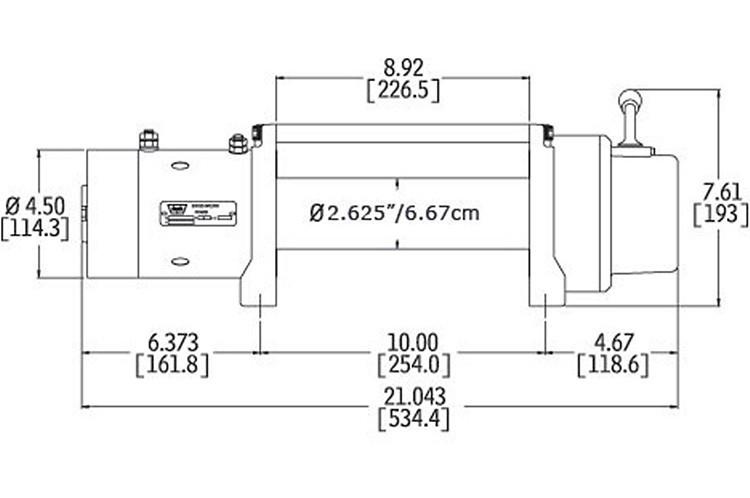 Warn 87800 M8000-s Truck Winch 8K