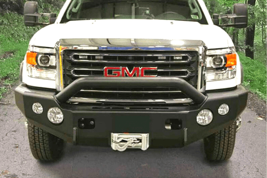 TrailReady 10890P GMC Sierra HD 2500/3500 2020-2023 Front Bumper Winch Ready Pre-Runner