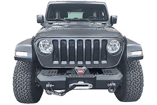 Warrior 6527 Jeep Gladiator JT 2020-2024 MOD Series Front Bumper Stubby