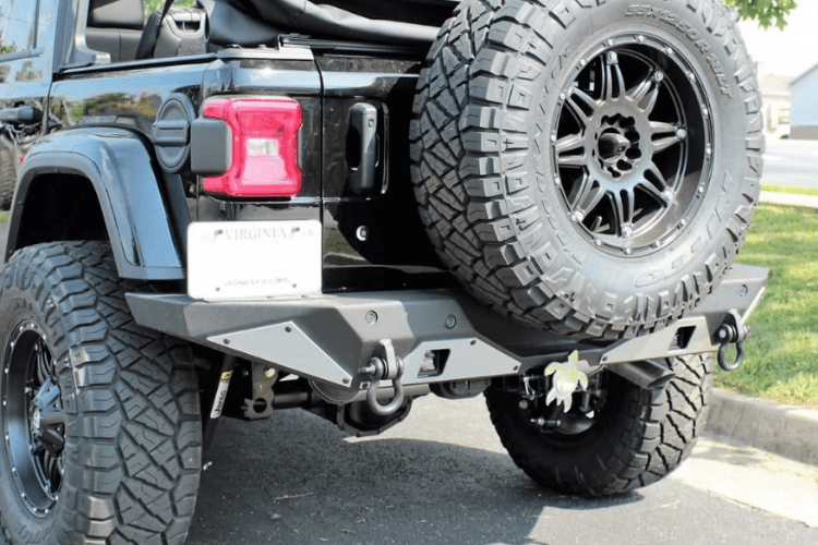 Hammerhead 600-56-0784 Jeep Wrangler JL 2018-2024 Full-Width Ravager Series Rear Bumper