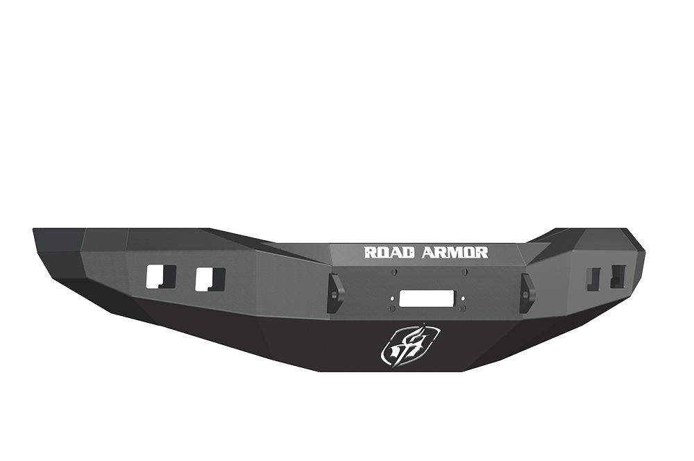 Road Armor 406R0B 2006-2009 Dodge Ram 2500/3500 Front Bumper, Winch Ready, Stealth Series, Black